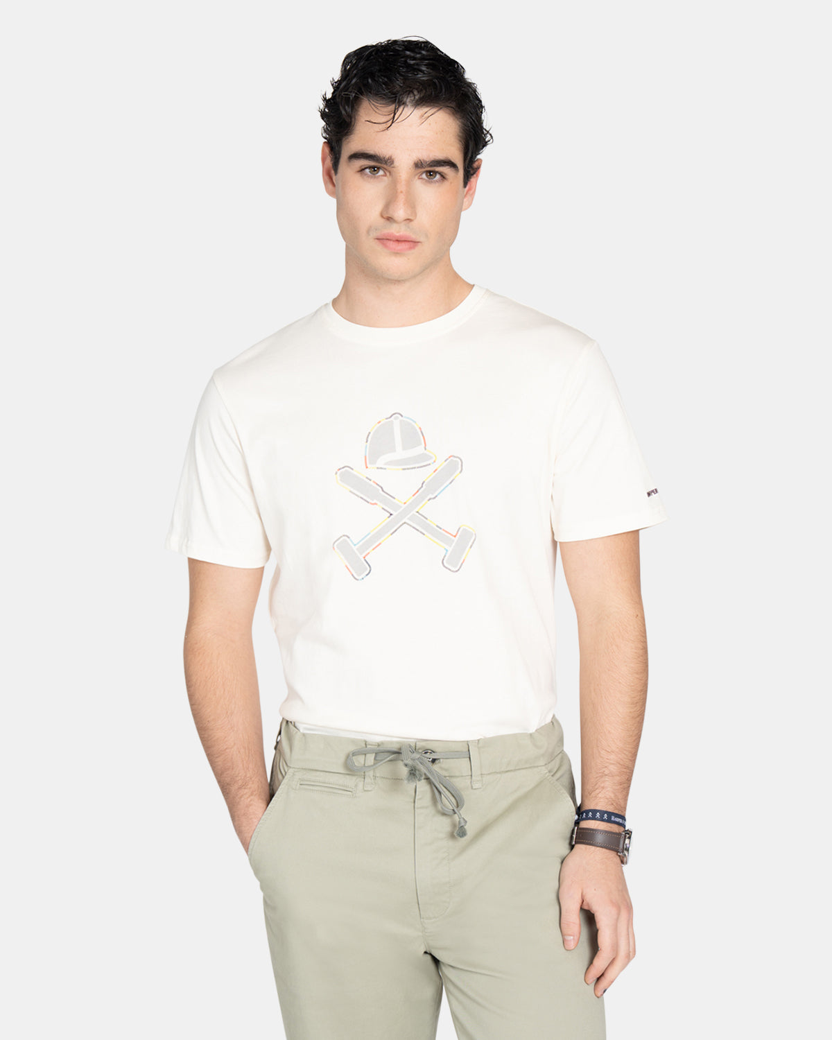 CAMISETA STITCHING LOGO