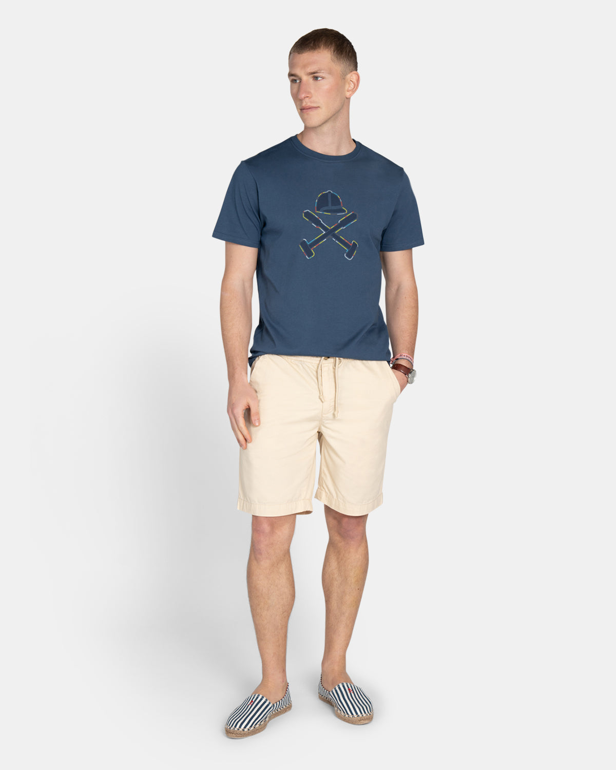 CAMISETA STITCHING LOGO