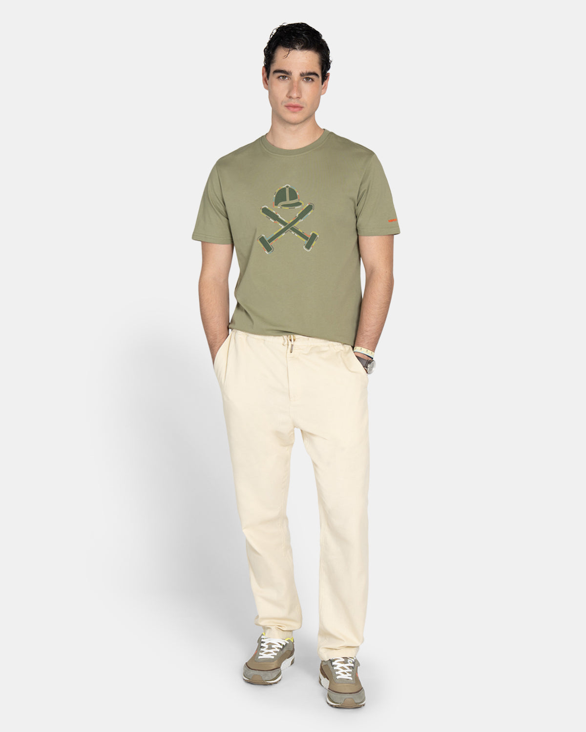 CAMISETA STITCHING LOGO