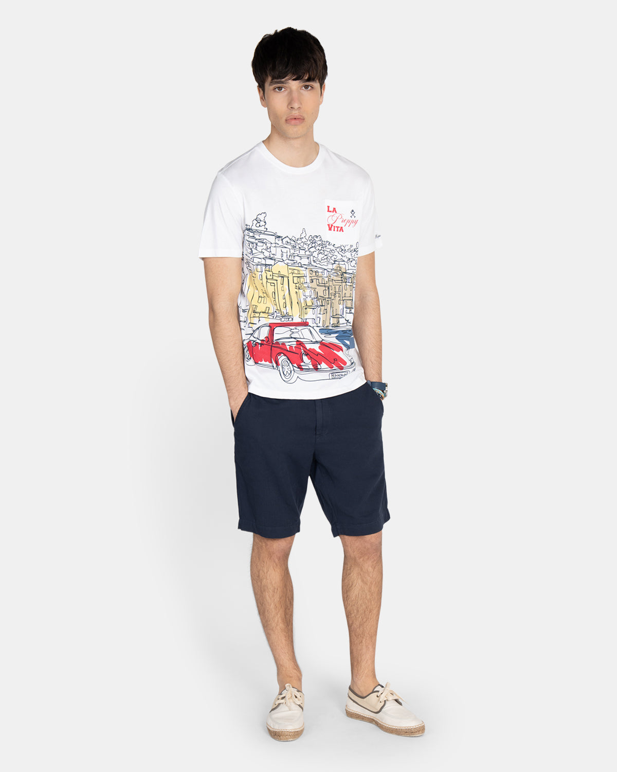 CAMISETA COASTAL SKETCH
