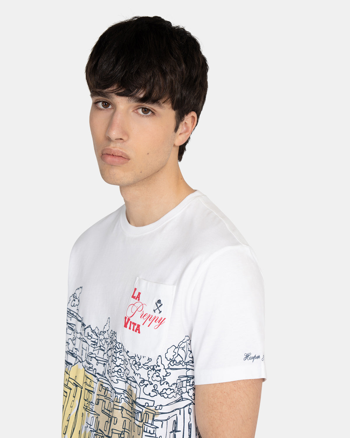CAMISETA COASTAL SKETCH