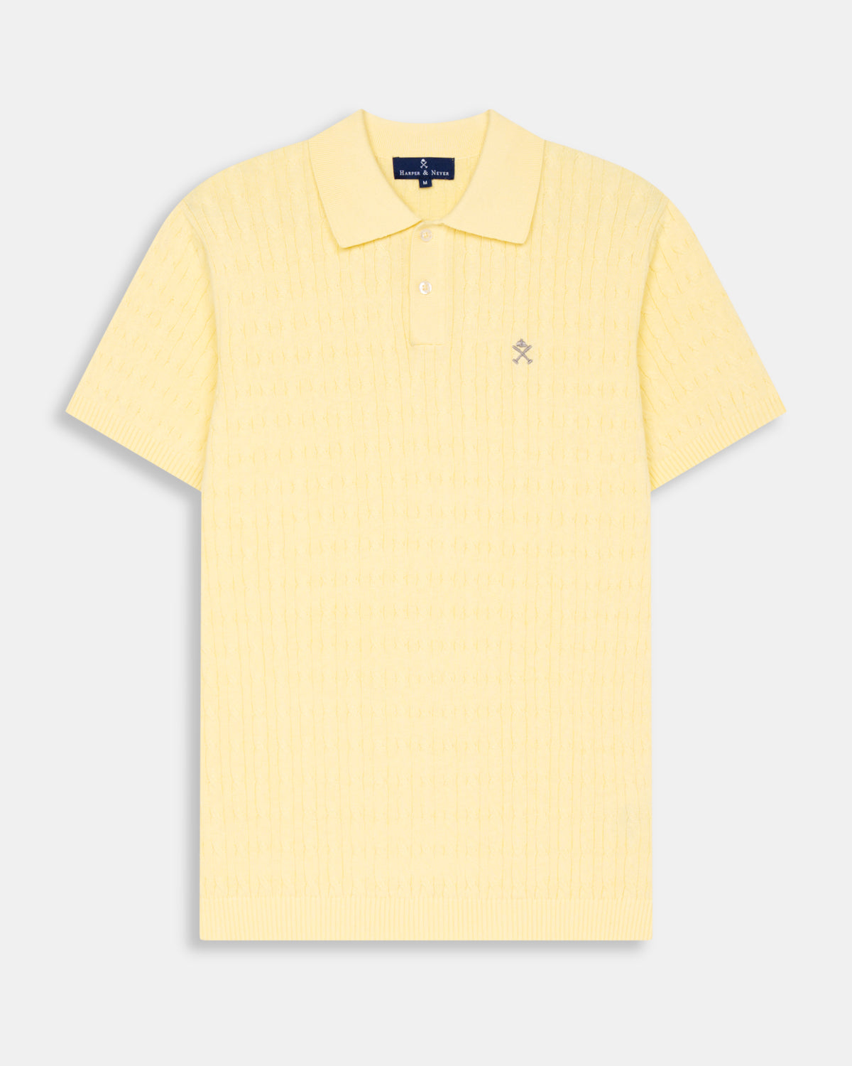 POLO CABLE KNIT