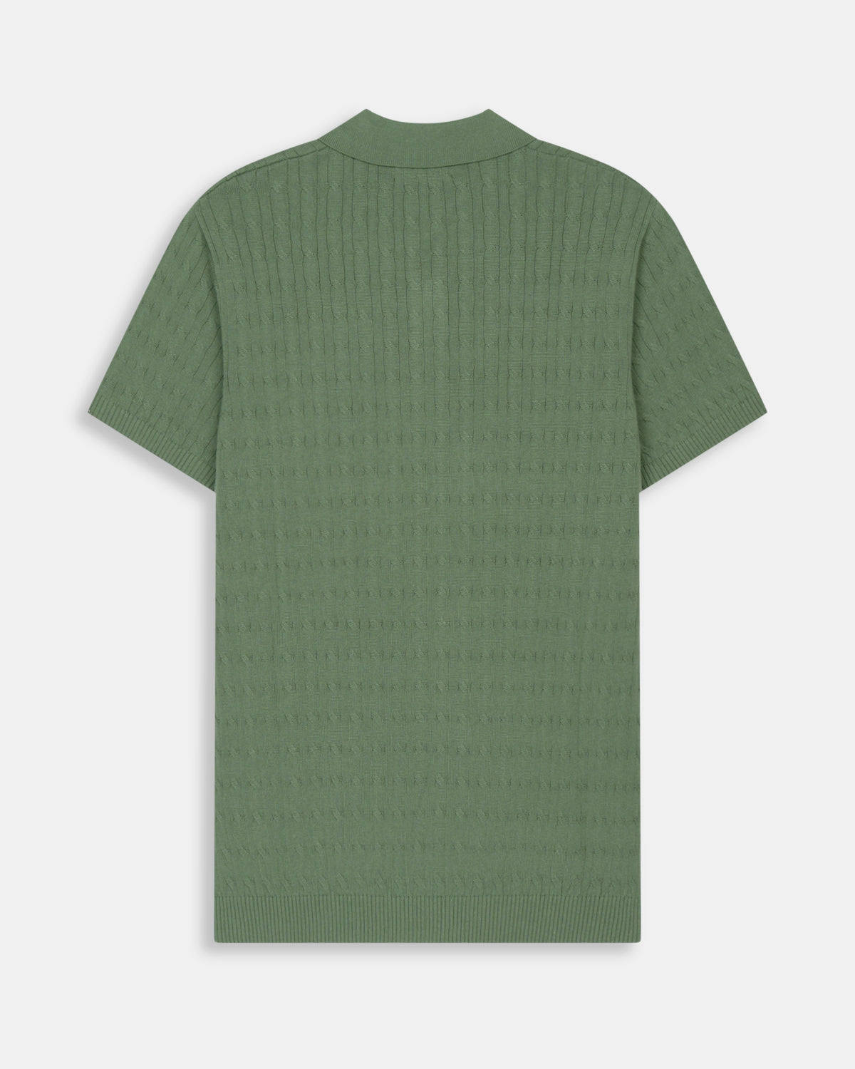 POLO CABLE KNIT