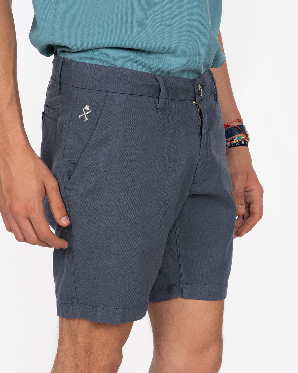 LINEN BERMUDA-Harper and Neyer