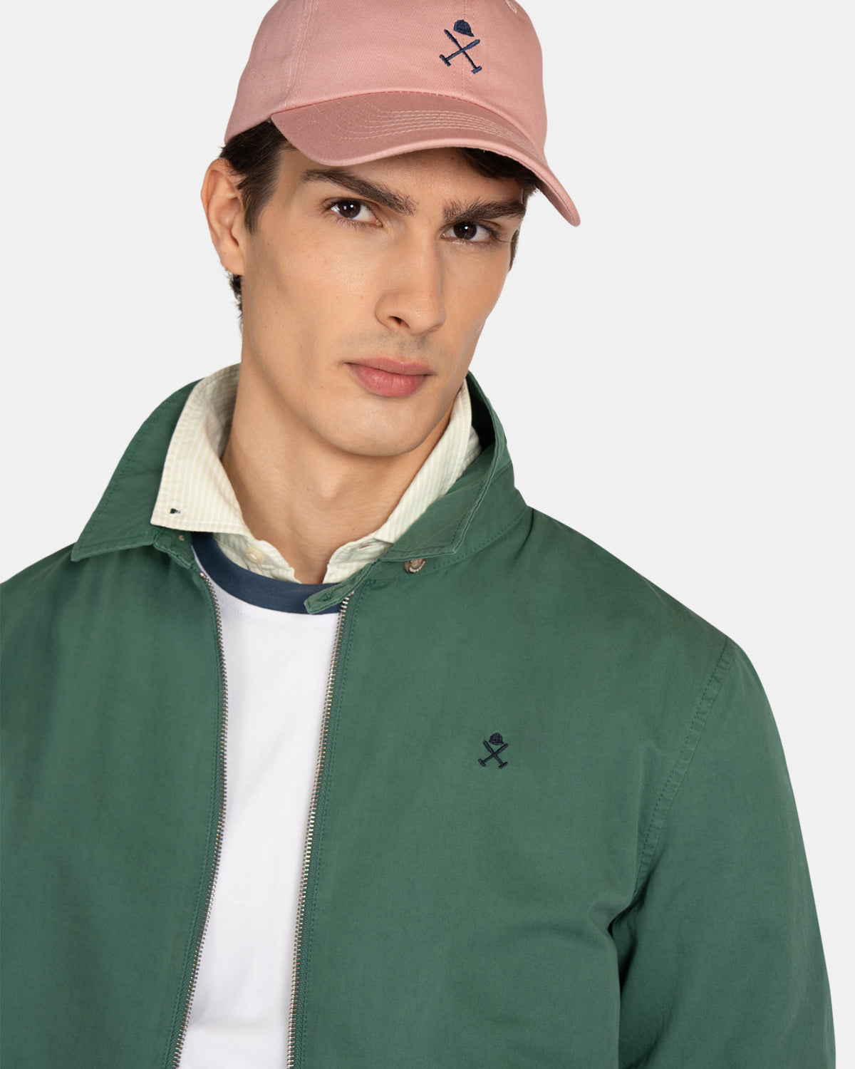 CHAQUETA HARRINGTON CUELLO CAMISERO