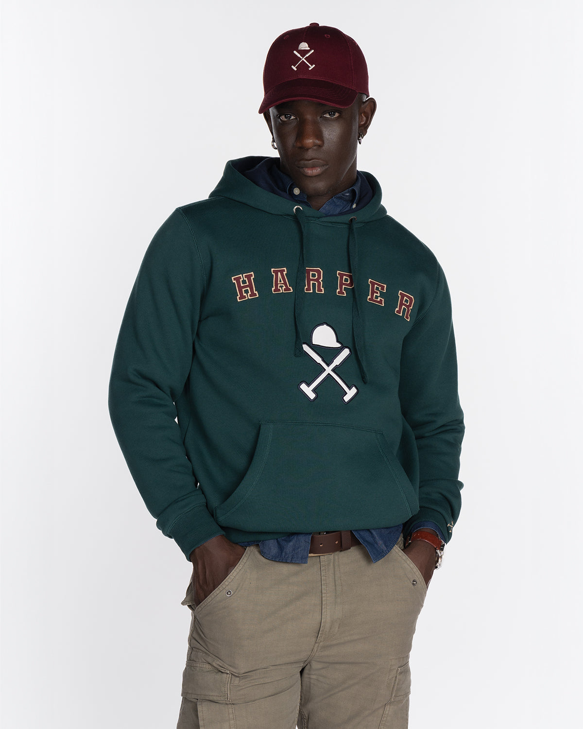 SUDADERA RETRO HOODIE