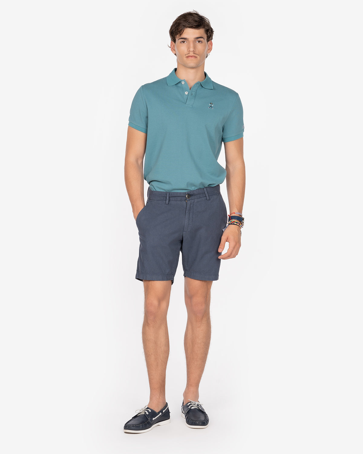 LINEN BERMUDA-Harper and Neyer
