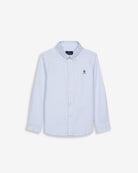 Camisa MEDITERRANEO KIDS de Harper & Neyer en azul cielo, vista frontal en algodón suave y ligero