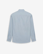 Camisa Veneto de Harper & Neyer lisa en azul cielo, vista trasera con canesú y puños abotonados