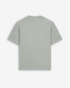 Camiseta NEWPORT oversize de Harper & Neyer en gris cielo, bodegón trasero de corte relajado