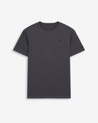 Camiseta PARADISE de Harper & Neyer en antracita, vista frontal con logo bordado tono sobre tono