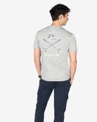 Camiseta RANGER gris verdoso claro de Harper & Neyer, vista trasera con estampado National Park