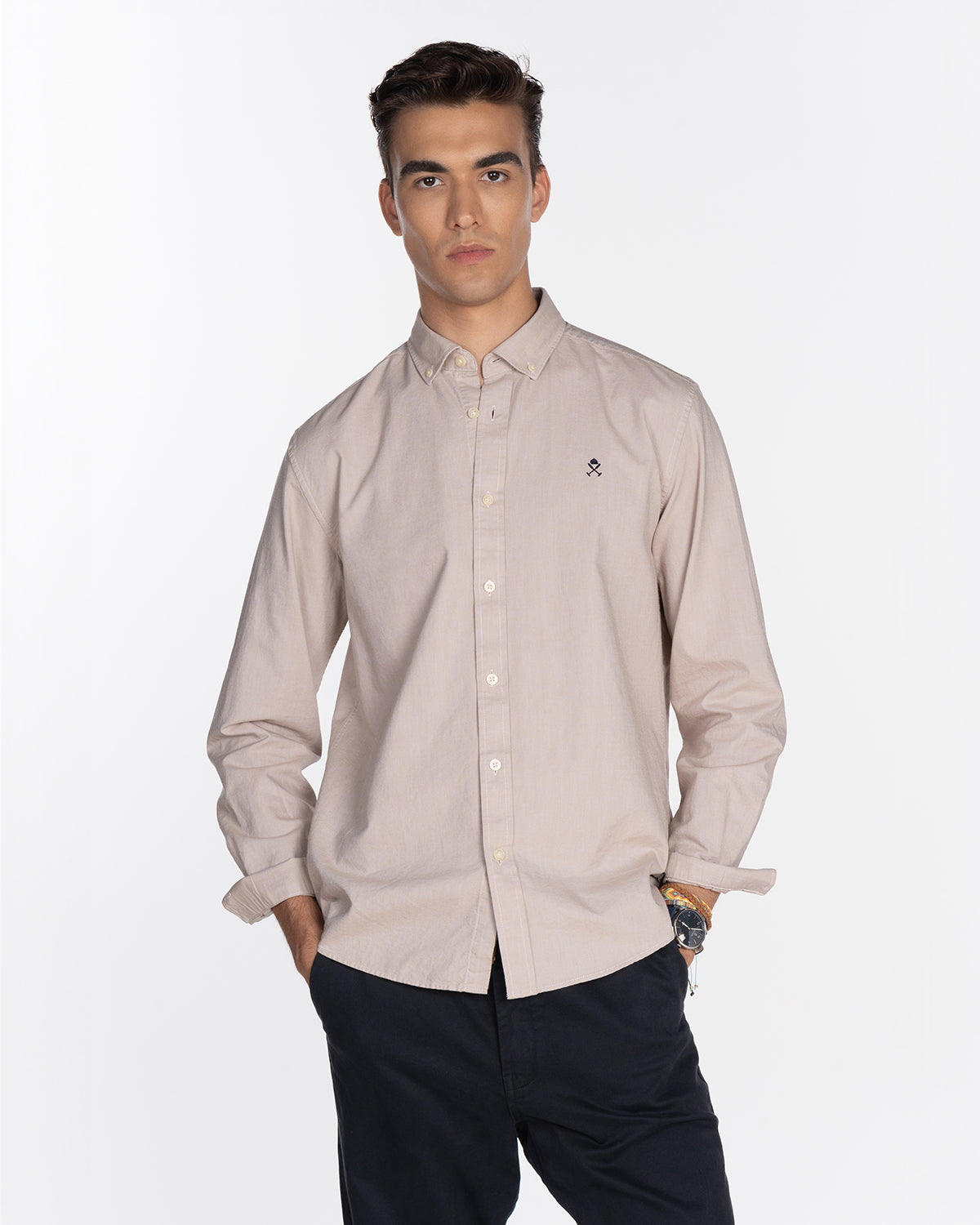 CAMISA OXFORD COLOR