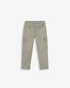 Pantalón CARGO KIDS verde musgo de Harper & Neyer, bodegón trasero de las perneras
