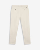 Pantalón chino ICON en algodón crudo de Harper & Neyer, bodegón trasero de las perneras