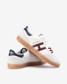 Sneaker HAMPTONS CLUB crudo de Harper & Neyer, vista superior con cierre de cordones