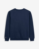 Sudadera ICON de Harper & Neyer en azul marino, vista trasera lisa con cuello redondo