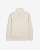Sudadera RAVENS de Harper & Neyer en crudo, vista trasera con parche decorativo bajo el cuello