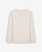 Sudadera TEDDY KIDS de Harper & Neyer en algodón crudo, vista trasera con ribetes canalados