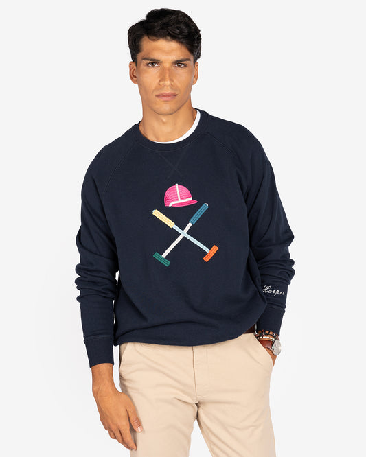 Sudadera Harper Yacht Club rosa para hombre