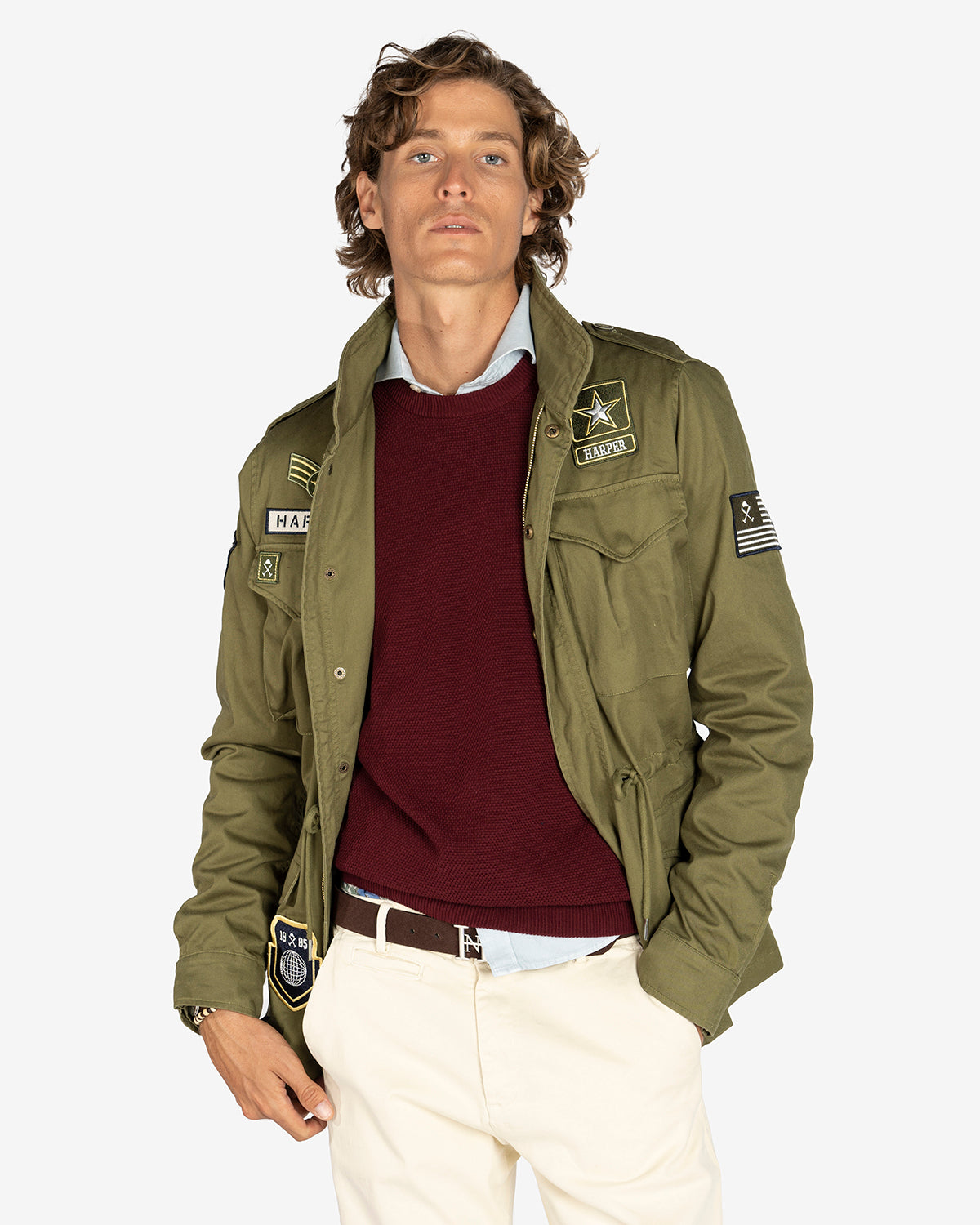 CHAQUETA MILITAR-Harper and Neyer