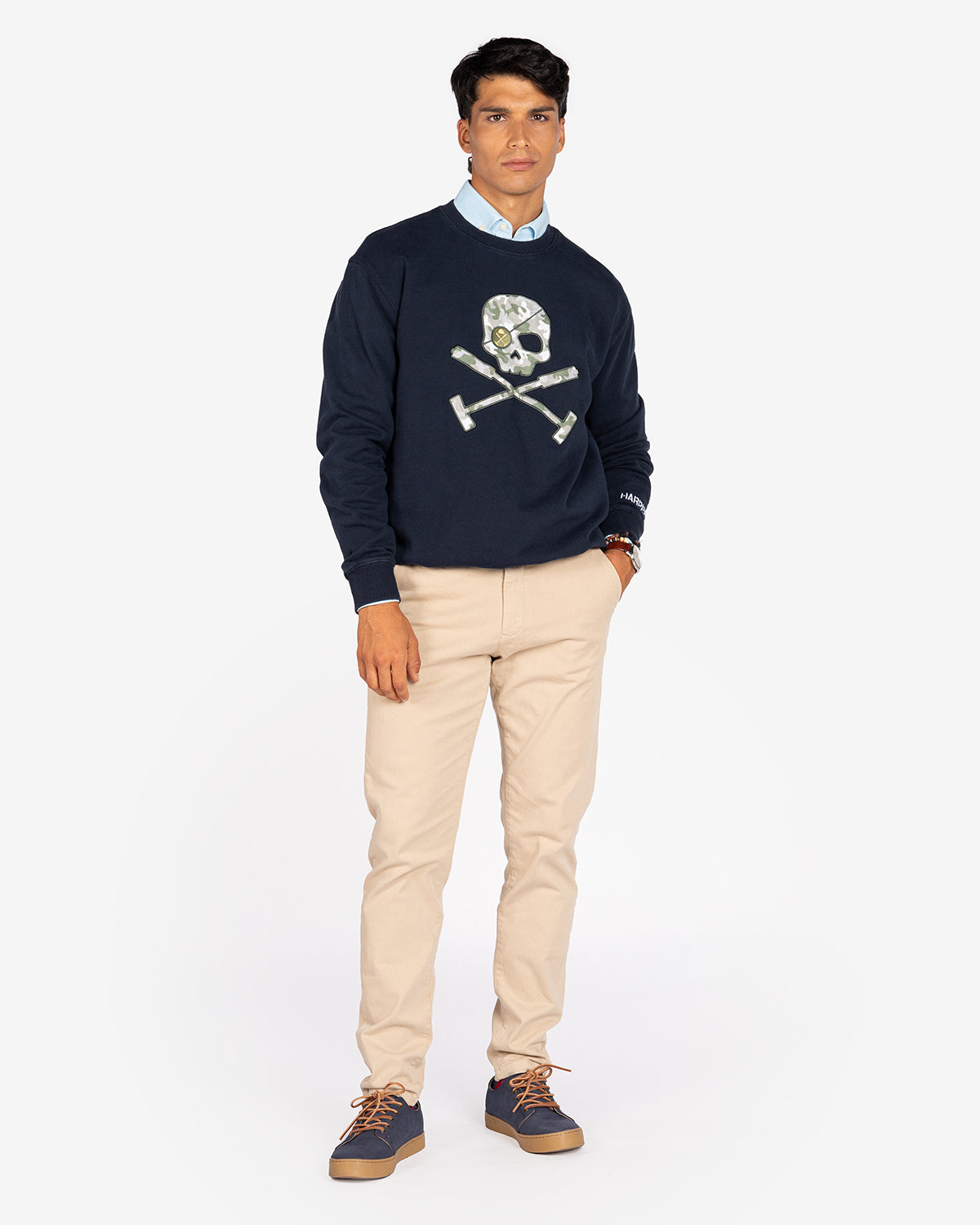 SUDADERA SKULL-Harper and Neyer